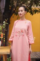 ao-dai-linen-theu-tay-sac-mau-tiem-desey - ảnh nhỏ  1