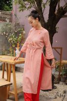 ao-dai-linen-theu-tay-sac-mau-tiem-desey - ảnh nhỏ 2