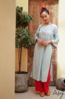 ao-dai-linen-theu-hoa-dao-tiem-desey - ảnh nhỏ 3