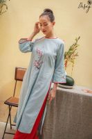 ao-dai-linen-theu-hoa-dao-tiem-desey - ảnh nhỏ 4