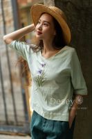 ao-linen-theu-an-thanh-tiem-desey - ảnh nhỏ  1