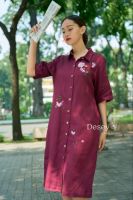 dam-so-mi-linen-theu-tay-anh-ngoc-tiem-desey - ảnh nhỏ  1