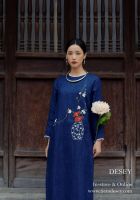 ao-dai-linen-theu-tay-moc-phuc-tiem-desey - ảnh nhỏ  1