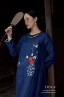 ao-dai-linen-theu-tay-moc-phuc-tiem-desey - ảnh nhỏ 2