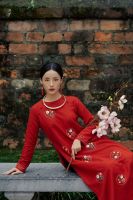 ao-dai-linen-theu-tay-bat-ngoc-tiem-desey - ảnh nhỏ 2