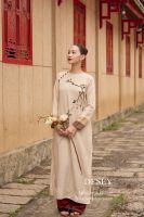 ao-dai-linen-theu-tay-moc-nhien-tiem-desey - ảnh nhỏ 4