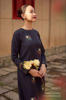 ao-dai-linen-theu-tay-bat-ngoc-tiem-desey - ảnh nhỏ 2