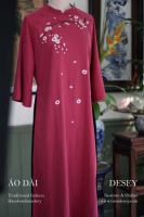 ao-dai-linen-theu-tay-dao-yen-tiem-desey - ảnh nhỏ  1