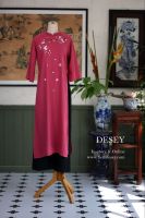 ao-dai-linen-theu-tay-dao-yen-tiem-desey - ảnh nhỏ 3