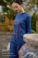 ao-dai-linen-theu-tay-nguyet-hy-tiem-desey - ảnh nhỏ 2