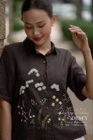 ao-so-mi-linen-theu-tay-donna-shirt-tiem-desey - ảnh nhỏ  1