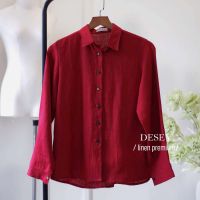 ao-so-mi-tron-linen-tung-dai-tay-tiem-desey - ảnh nhỏ 4