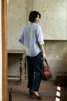 ao-so-mi-tron-linen-tung-blue-shirt-tiem-desey - ảnh nhỏ 2