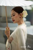 ao-dai-linen-premium-theu-tay-bach-lien-tiem-desey - ảnh nhỏ 4