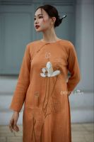 ao-dai-linen-premium-theu-tay-lien-hoa-tiem-desey - ảnh nhỏ  1