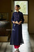 ao-dai-linen-premium-theu-tay-dinh-dan-tiem-desey - ảnh nhỏ 2