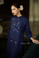 ao-dai-linen-premium-theu-tay-dinh-dan-tiem-desey - ảnh nhỏ 3