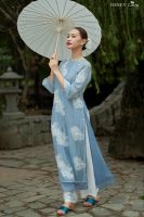 ao-dai-xo-hoa-2-lop-ngoc-cuc-tiem-desey - ảnh nhỏ 5