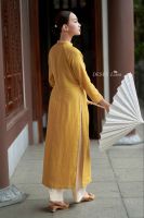 ao-dai-linen-premium-theu-tay-cuu-ngoc-tiem-desey - ảnh nhỏ 5