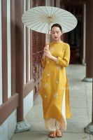 ao-dai-linen-premium-theu-tay-cuu-ngoc-tiem-desey - ảnh nhỏ 6