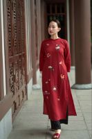 ao-dai-linen-premium-theu-tay-bich-diep-tiem-desey - ảnh nhỏ 2