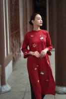 ao-dai-linen-premium-theu-tay-bich-diep-tiem-desey - ảnh nhỏ 4