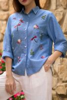 ao-so-mi-linen-tung-cotton-theu-tay-helen-shirt-tiem-desey - ảnh nhỏ  1