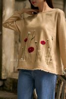 ao-linen-rustic-theu-tay-poppy-top-tiem-desey - ảnh nhỏ 2